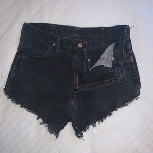 Wrangler denim cutoff shorts